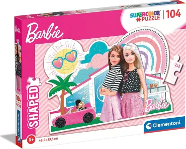 Obrázek k produktu Obrysové puzzle Barbie 104 dílků