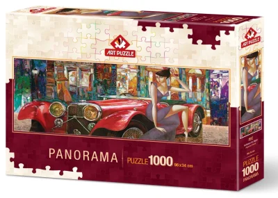 Obrázek k produktu Panoramatické puzzle Pozvání na večer 1000 dílků