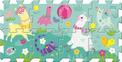 Obrázek k produktu Pěnové puzzle Veselé lamy