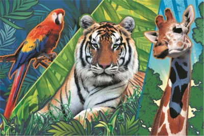 Obrázek k produktu Puzzle Animal Planet: Úžasná zvířata 300 dílků
