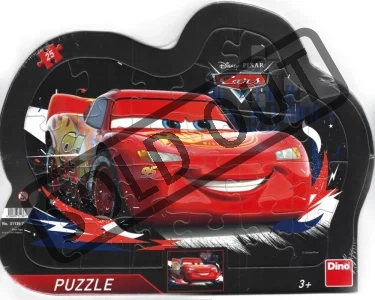 Obrázek k produktu Puzzle Auta: Blesk McQueen 25 dílků