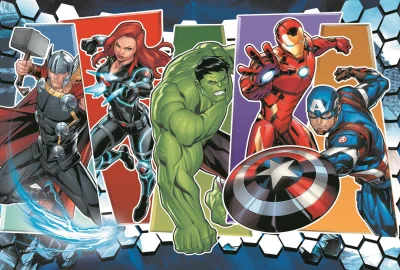 Obrázek k produktu Puzzle Avengers: Neporazitelní 60 dílků
