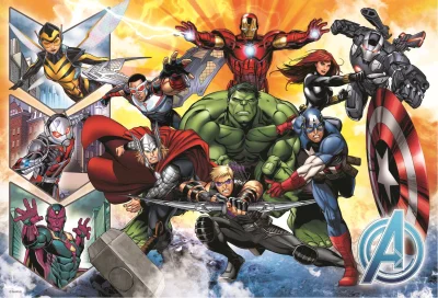 Obrázek k produktu Puzzle Avengers: Síla 100 dílků