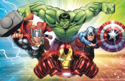 Obrázek k produktu Puzzle Avengers: Silná čtyřka 54 dílků