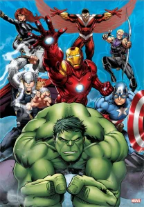 Obrázek k produktu Puzzle Avengers - Sjednocení 200 dílků