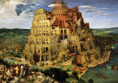 Obrázek k produktu Puzzle Babylonská věž 2000 dílků