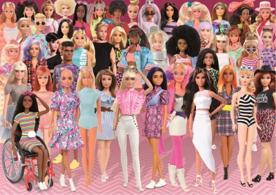 Obrázek k produktu Puzzle Barbie 1000 dílků