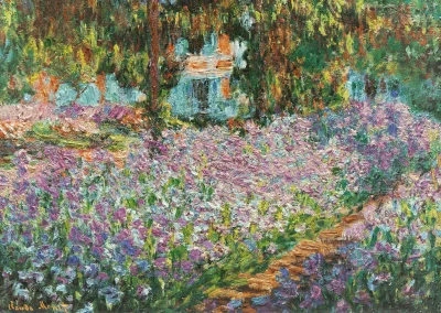 Obrázek k produktu Puzzle Claude Monet: Monetova zahrada v Giverny 1000 dílků