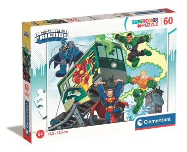 Obrázek k produktu Puzzle DC Super Friends 60 dílků