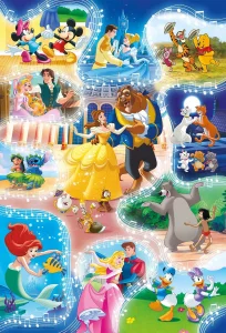 Obrázek k produktu Puzzle Disney: Čas na tanec MAXI 24 dílků