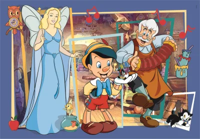 Obrázek k produktu Puzzle Disney: Pinocchio 104 dílků