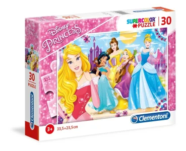 Obrázek k produktu Puzzle Disney princezny 30 dílků