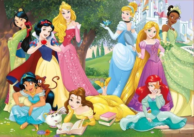 Obrázek k produktu Puzzle Disney Princezny 500 dílků