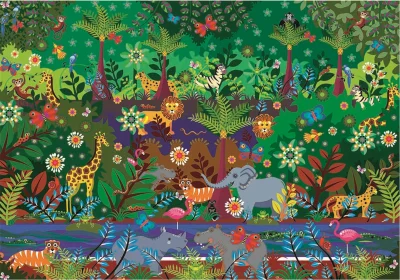 Obrázek k produktu Puzzle Džungle 500 dílků
