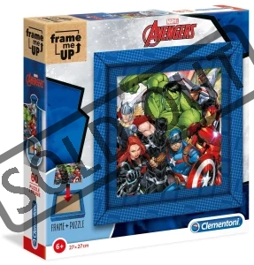Obrázek k produktu Puzzle Frame Me Up Avengers 60 dílků