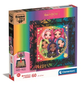 Obrázek k produktu Puzzle Frame Me Up: Rainbow High 60 dílků