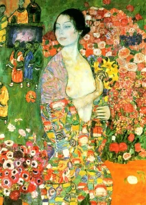 Obrázek k produktu Puzzle Gustav Klimt: Tanečnice 1000 dílků