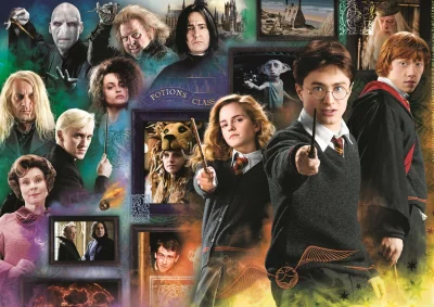Obrázek k produktu Puzzle Harry Potter: Kouzelnický svět 1000 dílků