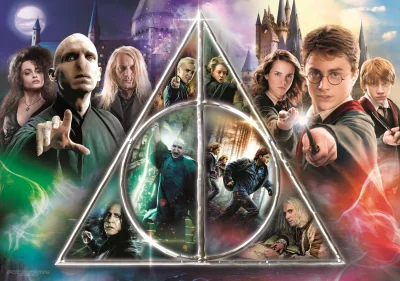 Obrázek k produktu Puzzle Harry Potter: Relikvie smrti 1000 dílků