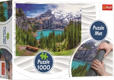 Obrázek k produktu Puzzle Horská vyhlídka 1000 dílků + Podložka pod puzzle