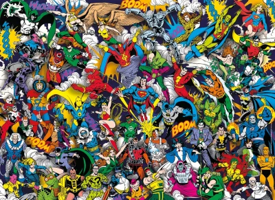Obrázek k produktu Puzzle Impossible: DC Comics Justice League 1000 dílků