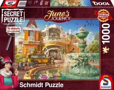 Obrázek k produktu Secret puzzle June's Journey: Orchidejové panství 1000 dílků