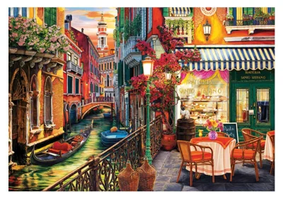 Obrázek k produktu Puzzle Káva v Benátkách 2000 dílků