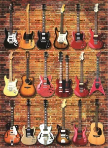 Obrázek k produktu Puzzle Kolekce kytar 1000 dílků
