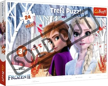 Obrázek k produktu Puzzle Ledové království 2: Kouzelný svět Anny a Elsy MAXI 24 dílků