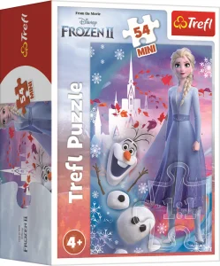 Obrázek k produktu Puzzle Ledové království II: Elsa a Olaf 54 dílků