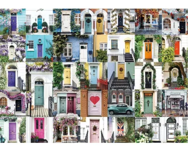 Obrázek k produktu Puzzle Londýnské dveře 1000 dílků
