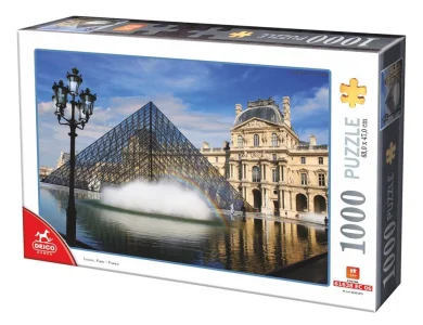 Obrázek k produktu Puzzle Louvre, Paříž 1000 dílků
