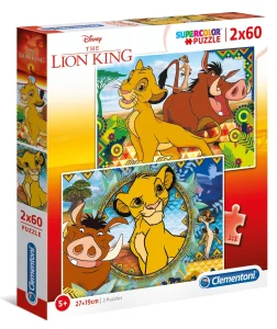 Obrázek k produktu Puzzle Lví král 2x60 dílků