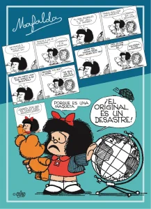 Obrázek k produktu Puzzle Mafalda: Originál je pohroma 1000 dílků