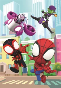Obrázek k produktu Puzzle Marvel: Spidey a jeho úžasní přátelé MAXI 60 dílků
