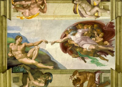 Obrázek k produktu Puzzle Michelangelo Buonarroti: Stvoření Adama 1000 dílků
