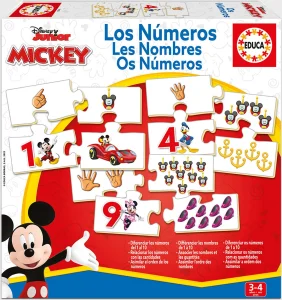Obrázek k produktu Puzzle Mickey a přátelé: Počítání 10x4 dílků