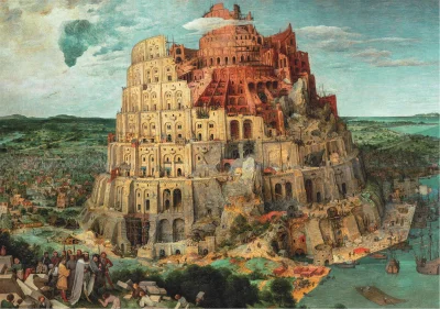 Obrázek k produktu Puzzle Museum Collection: Babylonská věž 1500 dílků