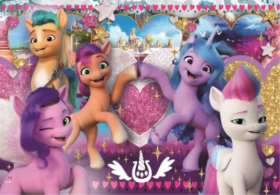 Obrázek k produktu Puzzle My Little Pony: Láskyplní poníci MAXI 104 dílků