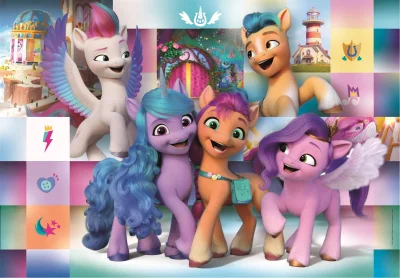 Obrázek k produktu Puzzle My Little Pony: Veselá parta MAXI 104 dílků