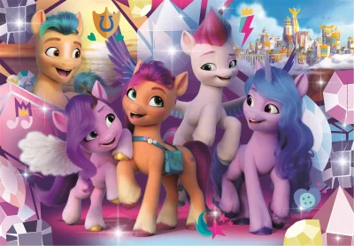 Obrázek k produktu Puzzle My Little Pony: Nerozlučné kamarádky 104 dílků