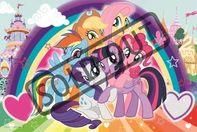 Obrázek k produktu Puzzle My Little Pony: Šťastní poníci MAXI 24 dílků