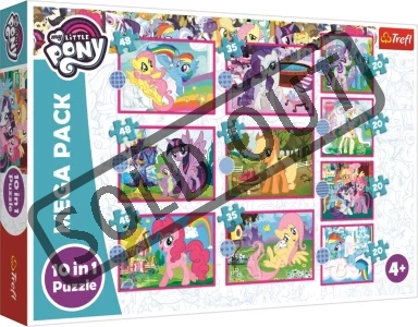 Obrázek k produktu Puzzle My Little Pony: Úžasní poníci 10v1