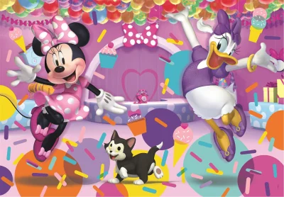 Obrázek k produktu Puzzle Minnie a Daisy 104 dílků