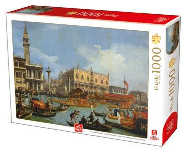 Obrázek k produktu Puzzle Návrat Galéry Bucintoro k molu u Dóžecího paláce 1000 dílků
