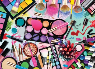Obrázek k produktu Puzzle Paleta barev: Makeup 1000 dílků