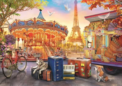 Obrázek k produktu Puzzle Prázdiny v Paříži 500 dílků