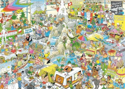 Obrázek k produktu Puzzle JvH Prázdninový veletrh 1000 dílků