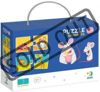 Obrázek k produktu Puzzle Protiklady 12x2 dílky