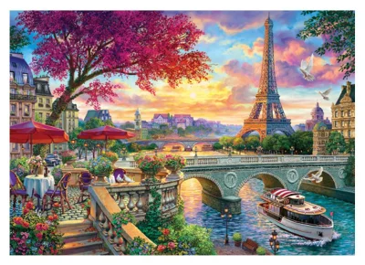 Obrázek k produktu Puzzle Rozkvetlá Paříž 3000 dílků